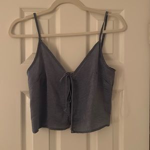 Blue tank top
